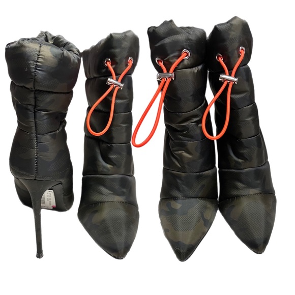 Steve Madden camo heeled boots - Picture 1 of 5